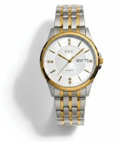 KWC K427 Two-Tone Japan Quartz Chain Watch