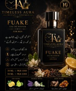 Timeless Aura FUAKE Eau De Parfum For Men – Bold & Long Lasting Fragrance